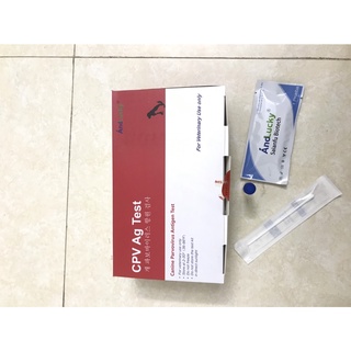 Que test bệnh Parvo trên chó