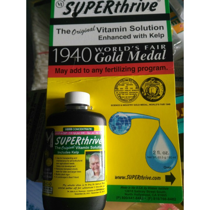 Superthrive 60ml - Kích thích sinh trưởng cho Lan