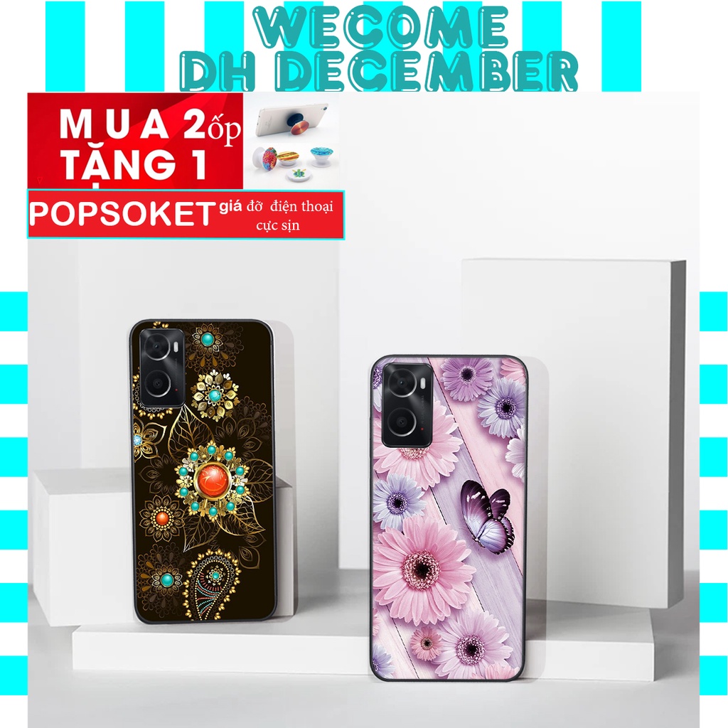 HOT SALE OFF ( 2 ỐP TẶNG 1 POP) Ốp lưng Oppo A76 in hình hoa tinh tế , mới mẻ DH DECEMBER