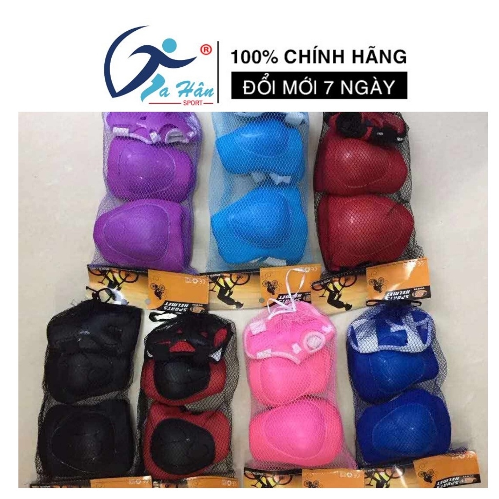 Bộ Bảo Vệ, Bảo Hộ Tay Chân Trượt Patin , Đi Xe Đạp …. Dành Cho Trẻ Em