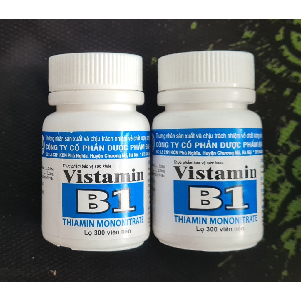 Vistamin B1- Bổ sung vitamin B1 cho cơ thể