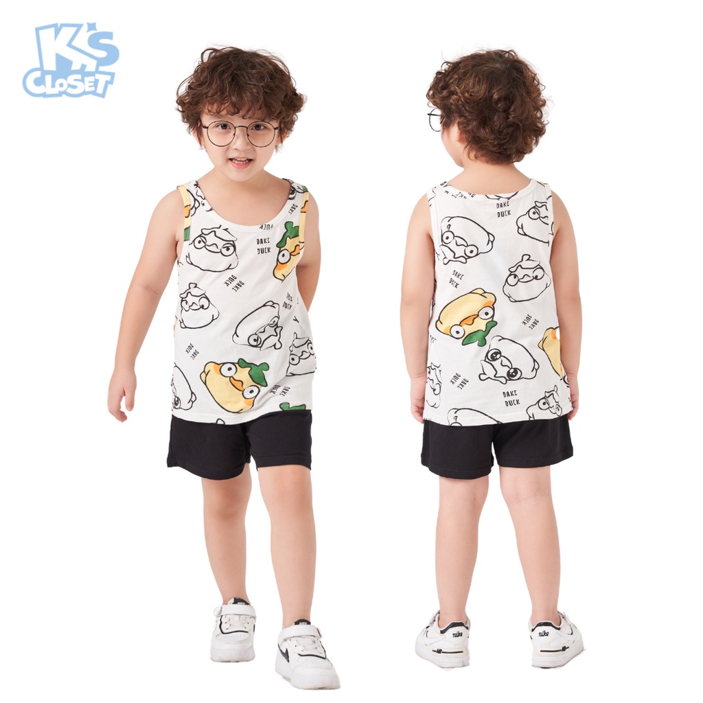 Bộ Quần Áo Sát Nách Cho Bé Trai K'S CLOSET (2 14 tuổi) KT05TWS KT221TWS KT157TWS OL 25K3BCA OL 25K3BVIT
