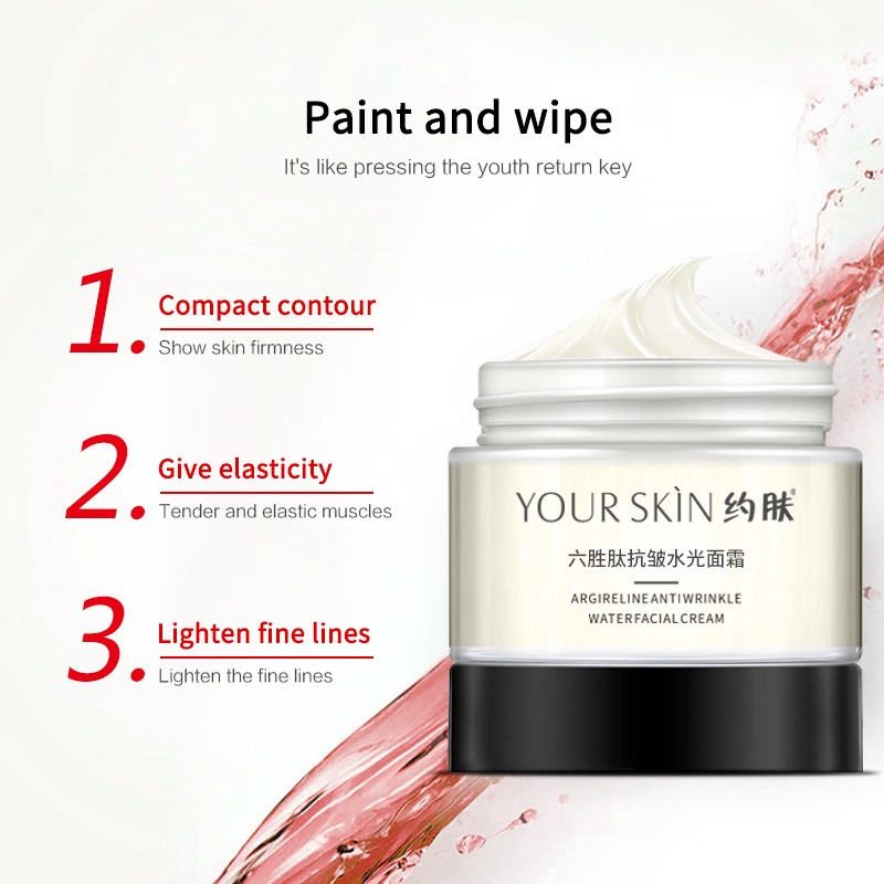 Kem Dưỡng Da Mặt Chứa Collagen Chống Lão Hóa / Nếp Nhăn / Làm Trắng Da