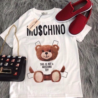 Áo thun Moschino có bigsize đến hơn 100kg vải cotton dày mịn