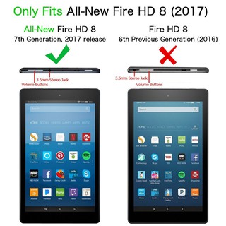 Bao đứng siêu mỏng cho Amazon Fire HD 8 (thế hệ 7) 2017