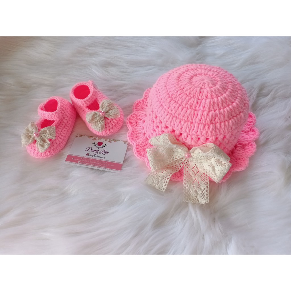 SET NÓN GIÀY LEN BÉ GÁI