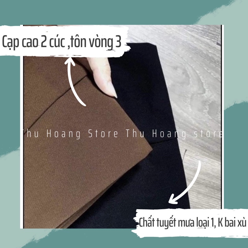 [HÀNG LOẠI 1] Quần Tây Ống Loe Quần Tây Công Sở ống Vẩy_ Lưng Cao Hàng 2 cúc có 2 màu | BigBuy360 - bigbuy360.vn
