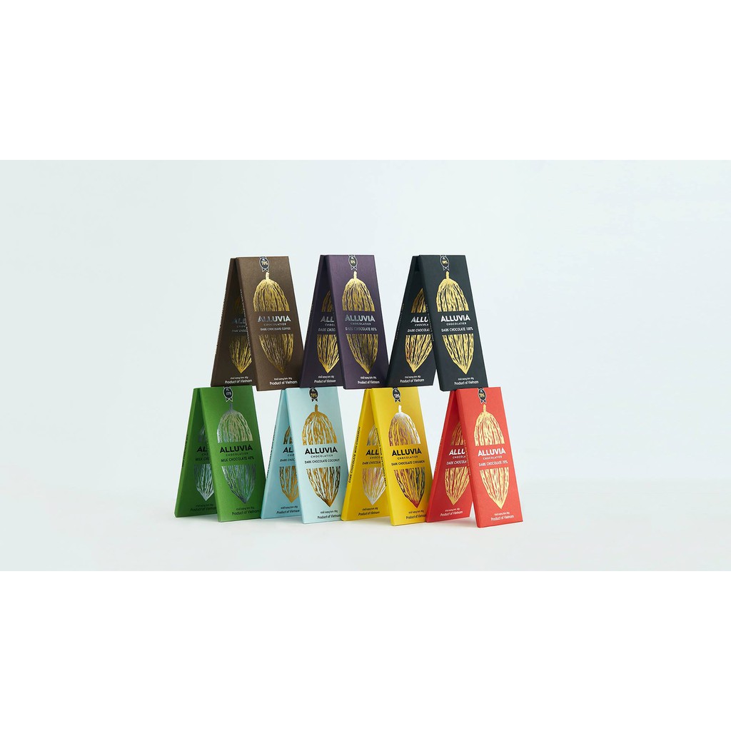 Socola Alluvia Nguyên Chất Thanh Nhỏ 30 gram, Đắng, HẬU NGỌT TỰ NHIÊN