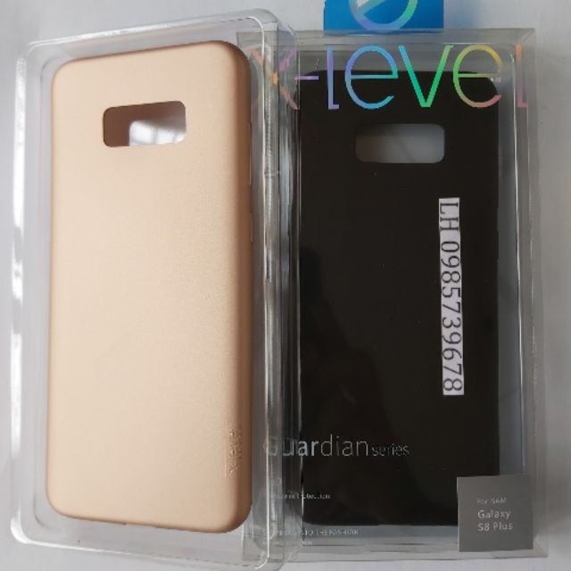 Ốp Dẻo Samsung Galaxy S8 Plus Chính hãng hiệu X-LEVE (Tặng Thêm Kính cường lực cao cấp)