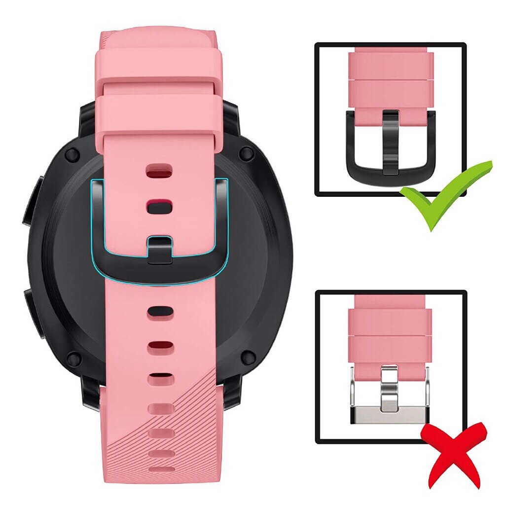Dây Đeo Silicon Mềm 20mm Cho Đồng Hồ Thông Minh Xiaomi Haylou Smart Watch 2 LS02 RS4 RS4 Plus