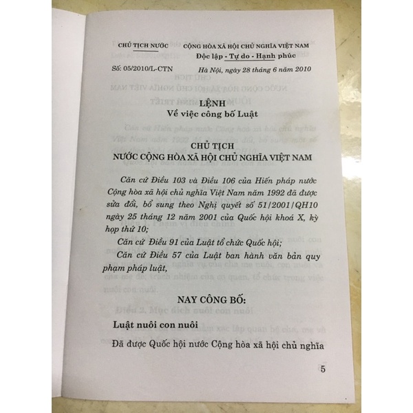 Sách - Luật nuôi con nuôi