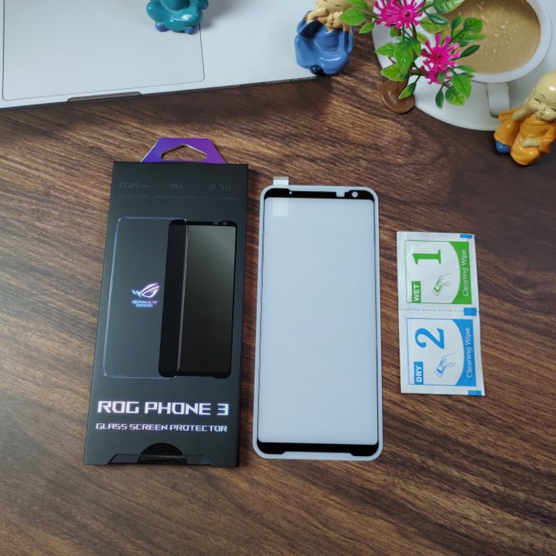 kính cường lực glass screen protector Asus Rog Phone 3 / 3 Strix (Chính Hãng Asus Sản Xuất)