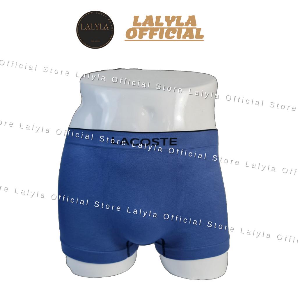 Hộp 3 quần sịp nam đùi cotton cao cấp Cá Sấu FREESIZE 45-80kg, quần lót nam đùi co dãn 4 chiều thoáng mát thoải mái