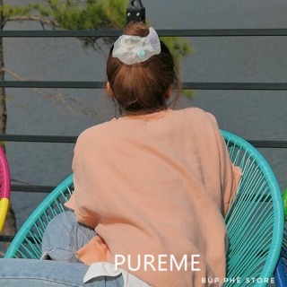 𝑩𝑼𝑭𝑭𝑬𝑻 𝑺𝑻𝑶𝑹𝑬 - Buộc Tóc SCRUNCHIE Voan Bi Bông 🥰