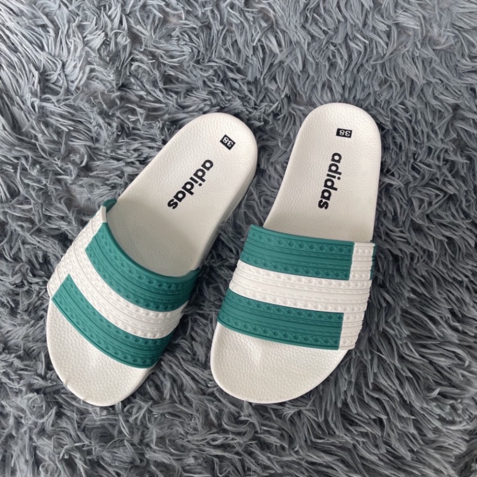 [FREE SHIP] Dép Thể Thao Nam Nữ Adidas,Chất Liệu Cao Su Đế 2 Lớp Có Chữ Chính Hãng Video + Ảnh Thật