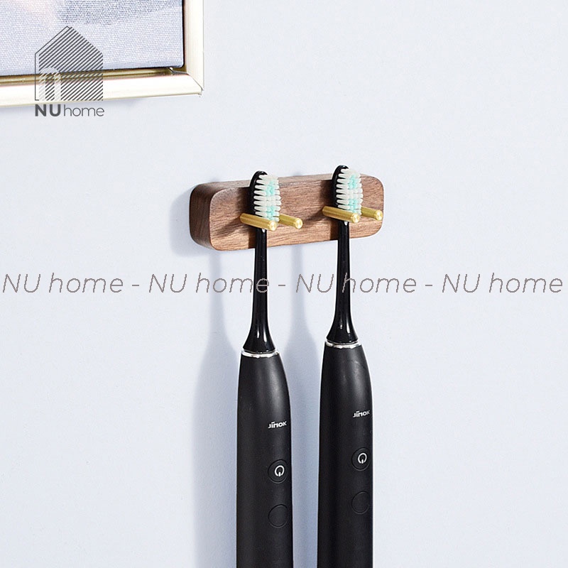 nuhome.vn | Giá treo bàn chải đánh răng - Ruda, được thiết kế đơn giản tiện dụng bằng chất liệu gỗ tự nhiên cao cấp