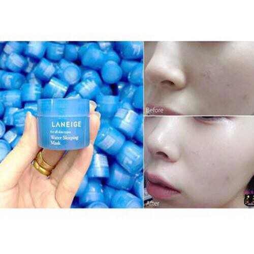 Mặt nạ ngủ cấp nước Laneige Water Sleeping Mask Mini xanh giúp da ngủ đủ giấc[ cam kết chính hãng HÀN QUỐC]