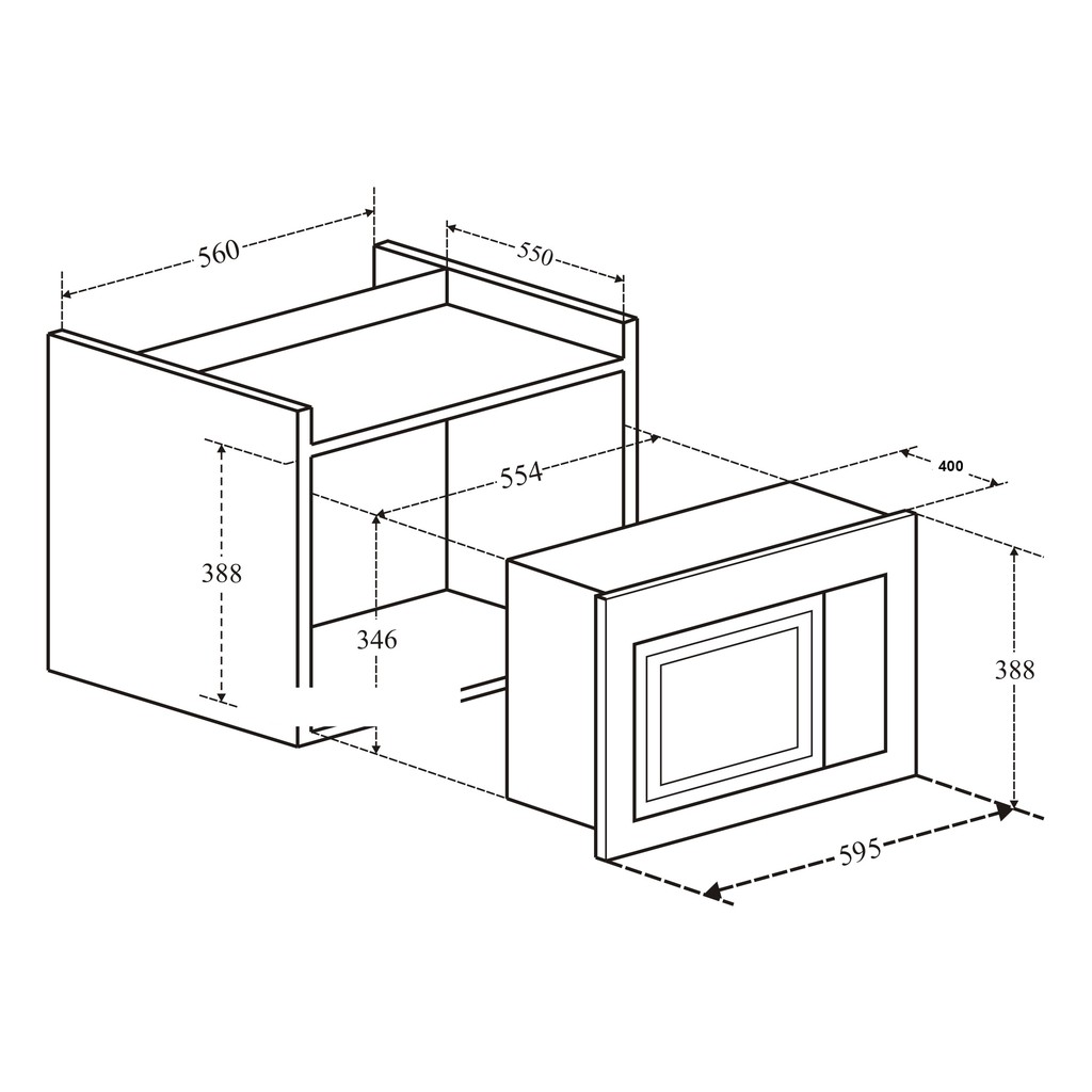 [Mã ELHADEV giảm 4% đơn 300K] Lò vi sóng Lorca TA 908 kết hợp lò nướng - 5 cấp độ- Bảo hành 3 năm