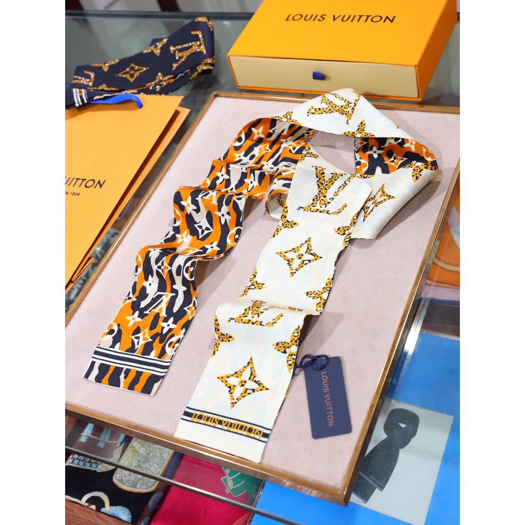 Khăn Choàng Cổ / Xách Tay Bằng Ruy Băng Lụa Thời Trang Mới Cho Nữ