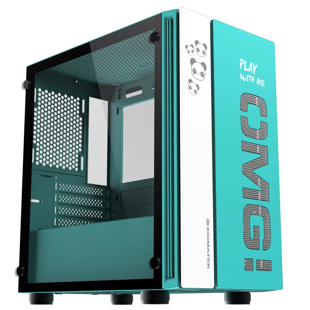 [Mã ELHAMS12 giảm 8% tối đa 300k] Vỏ case máy tính Xigmatek OMG AQUA (No fan) - EN45808