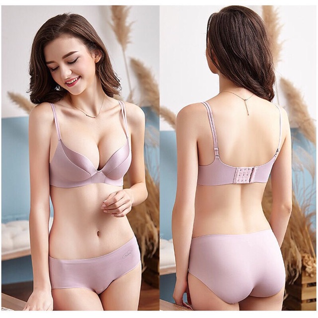 Áo Ngực Đúc Su Phối Gấm Lụa Đệm Dày Không Gọng Siêu Xịn