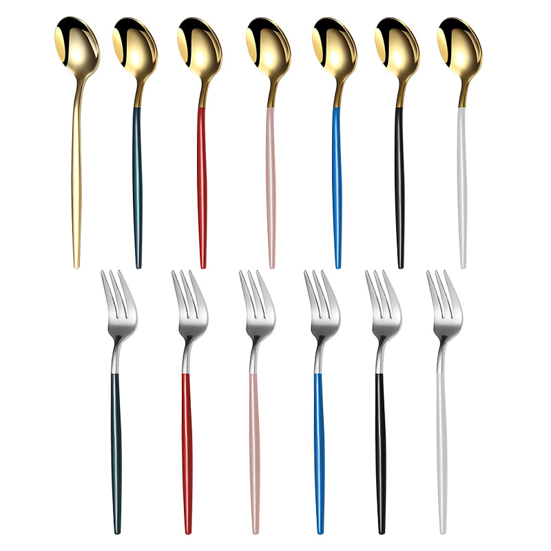 Nĩa Ăn Trái/ Muỗng Nĩa Bằng Thép Không Gỉ 304 13cm