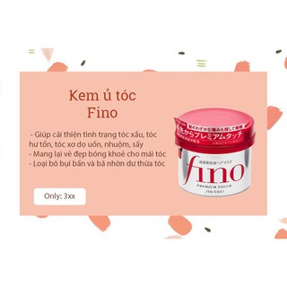 [NỘI ĐỊA NHẬT] Kem Ủ Tóc Fino Ngăn Ngừa Hư Tổn