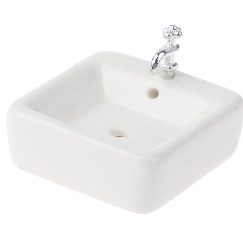 Bồn Rửa Mặt Bằng Gốm Tỉ Lệ 1: