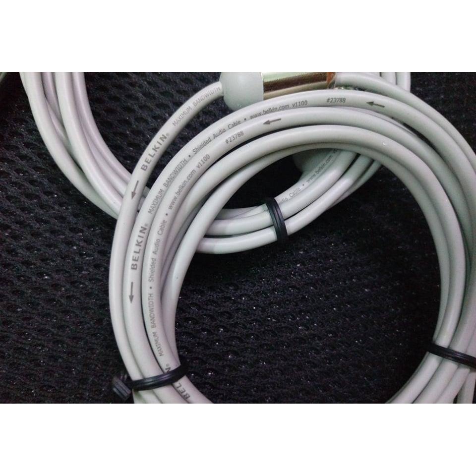 Dây 3.5mm ra AV chính hãng Belkin của Đức lõi bạc