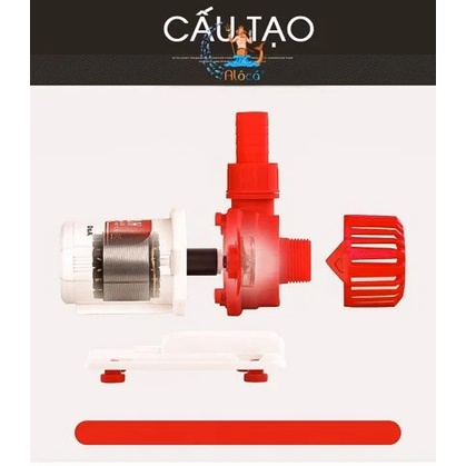 Máy bơm bể cá điện 1 chiều 24V Hopar DC 5000L - DC 7000L -  DC 10000L -  DC 12000L -  DC  15000L -  DC 18000L-DC 20000L