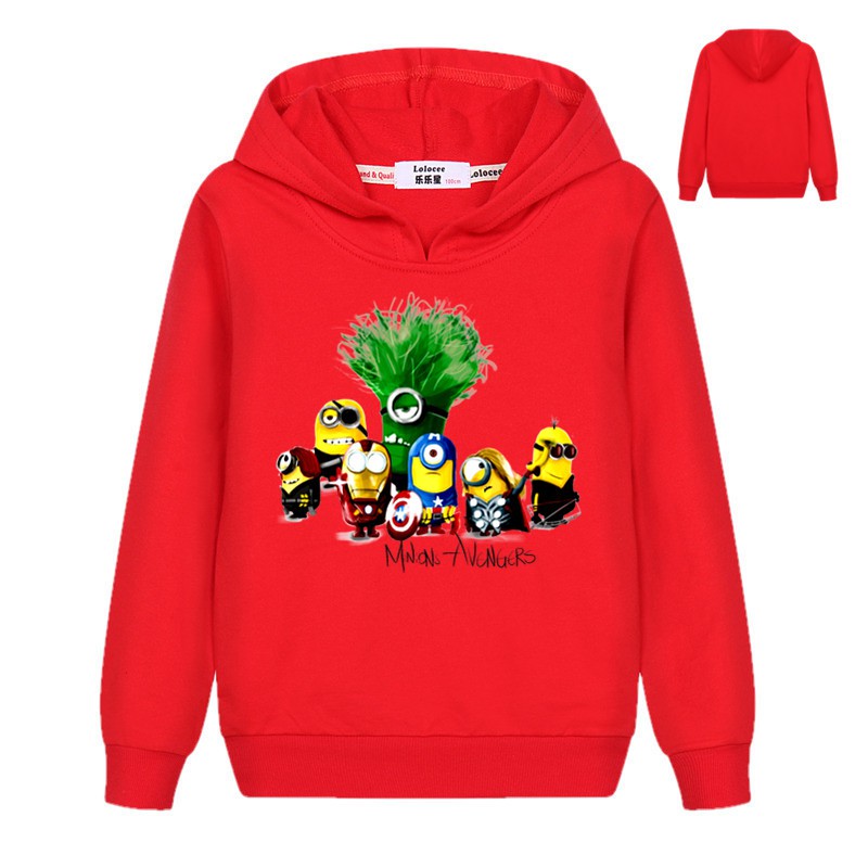 Áo Hoodie In Hình Minion Ngộ Nghĩnh Cho Bé