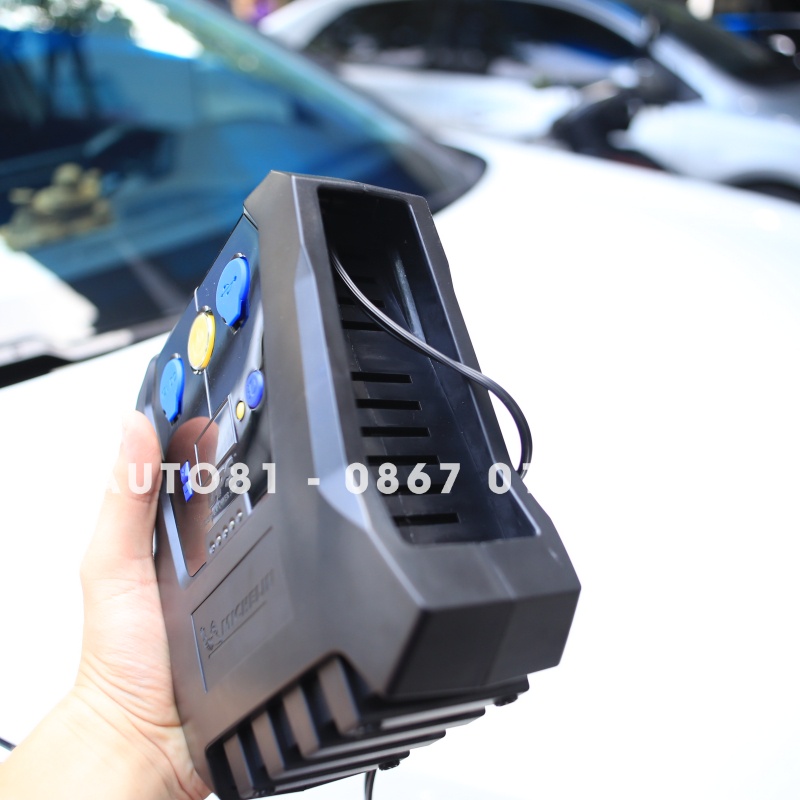 Bơm lốp ô tô, bơm lốp xe hơi michelin 12266 tự ngắt cắm tẩu 12v công suất lớn