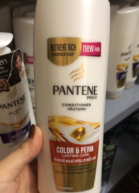 [ LẺ MÀU ] Dầu xả Pantene Thái Lan dành cho tóc uốn và nhuộm 450ml