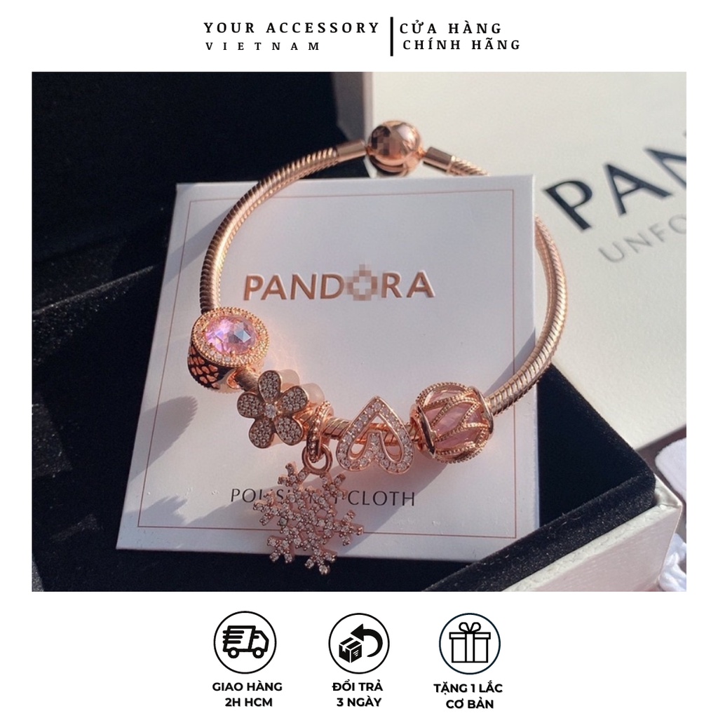 Vòng Charm Pandora Thái cơ bản Full tag box YAP03