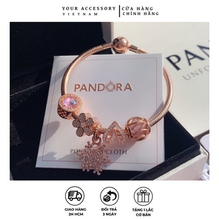 Vòng Charm Pandora Thái cơ bản Full tag box YAP03