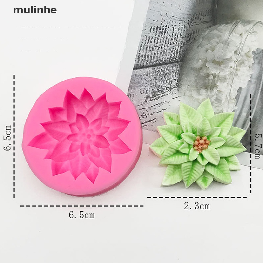 1 Khuôn Silicon Làm Bánh Hình Chiếc Lá DIY