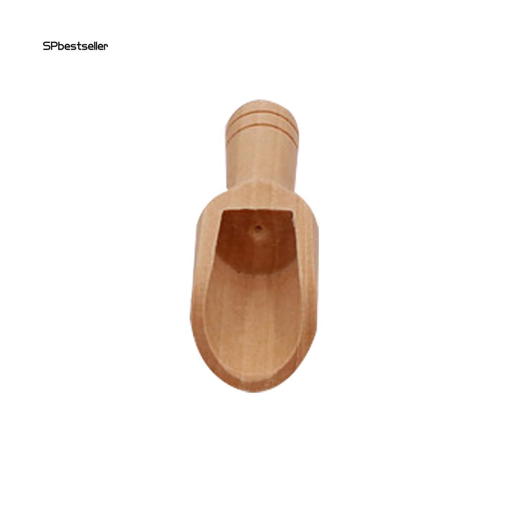 Dụng cụ thìa xúc gia vị và các loại hạt bằng gỗ tự nhiên đầy độc đáo