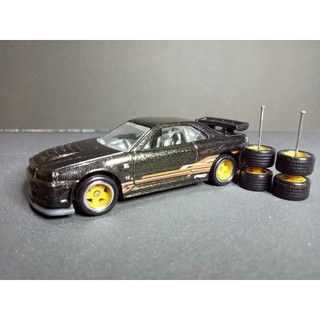 Bánh Xe Cao Su Hotwheels Màu Vàng Ngôi Sao UK10
