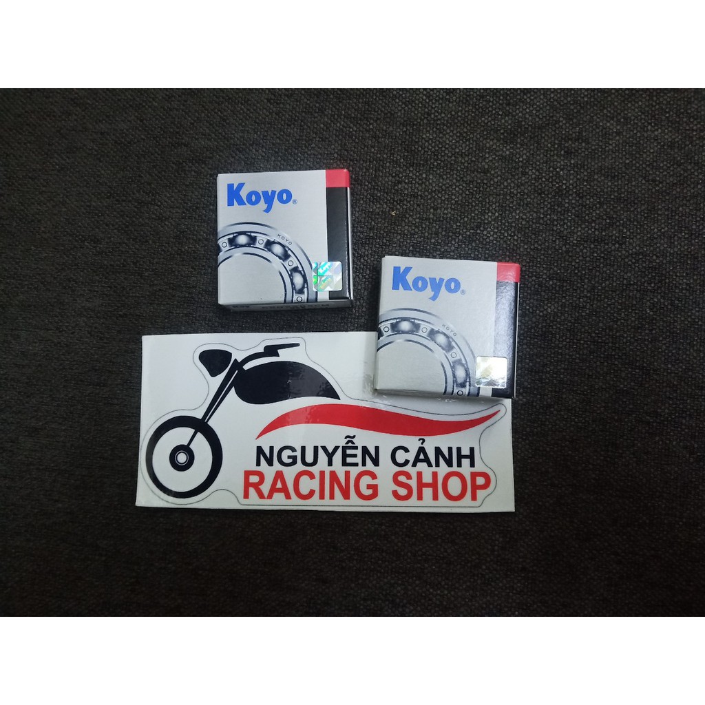 Cặp bạc đạn đùm trước wave rs,wave A,wave s110,wave blade,wave rsx,koyo nhật