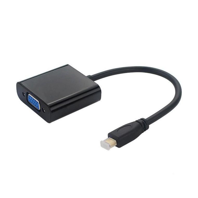 Cáp Micro HDMi To VGA + Audio - Cáp Chuyển Micro HDMI Sang VGA ( Màu Ngẫu Nhiên ).MHAA