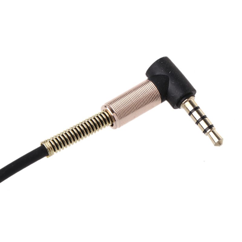Dây Cáp Nối Dài Tai Nghe / Loa Máy Tính HSV 24cm 90 Độ 3.5mm