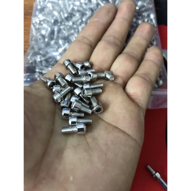 ỐC LỤC GIÁC KÈM THÊM LỤC GIÁC M4 ĐỂ THAY THẾ GIÁ CỰC TIẾT KIỆM ( LƯỚI VÉT_CHÀI_A_LÂM )