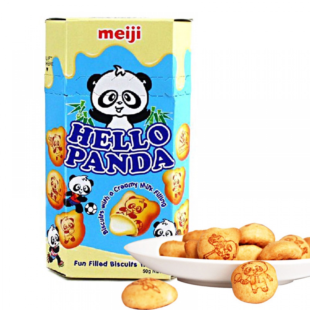 Bánh Gấu Meiji Hello Panda Hộp 50Gr