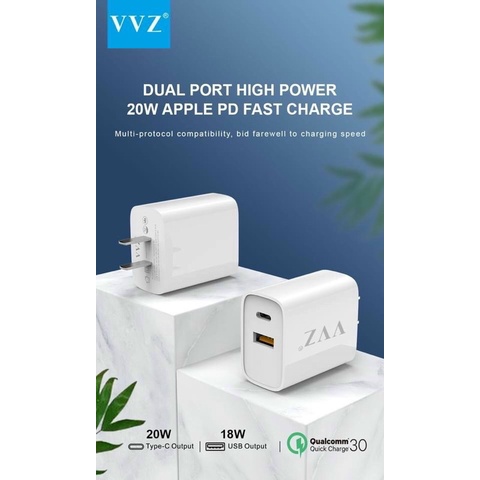 Cóc Sạc Nhanh Chính Hãng VVZ