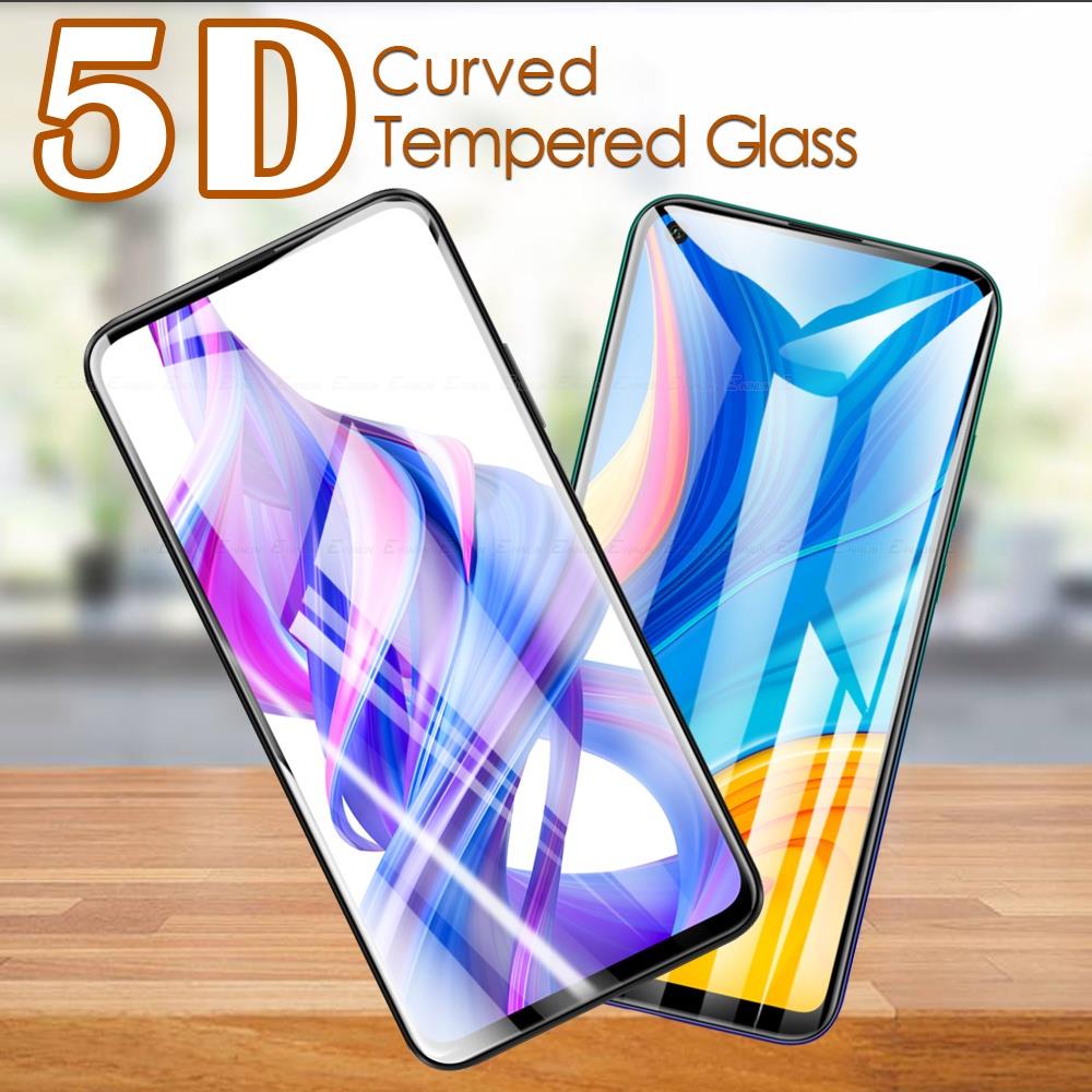 Kính Cường Lực 5D Viền Cong Chuyên Dụng Cho Huawei Honor 9A 9C 9S 9X Lite Pro Premium 8S 8X 8A 7C