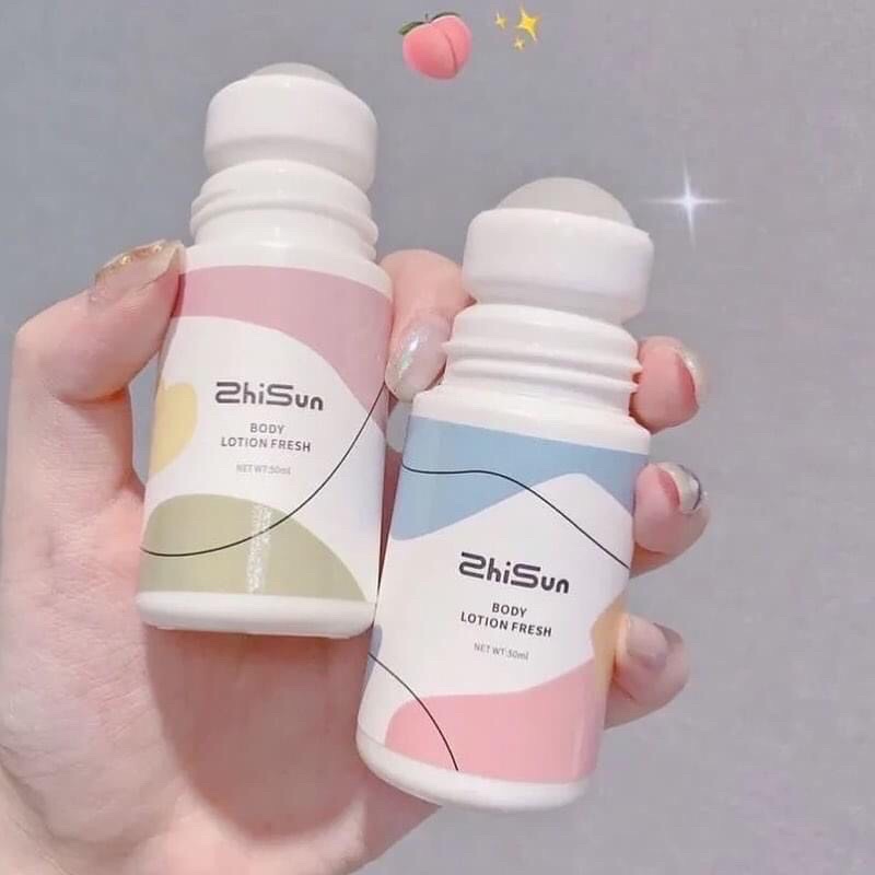 Lăn khử mùi hương Đào dưỡng trắng vùng nách Shisun