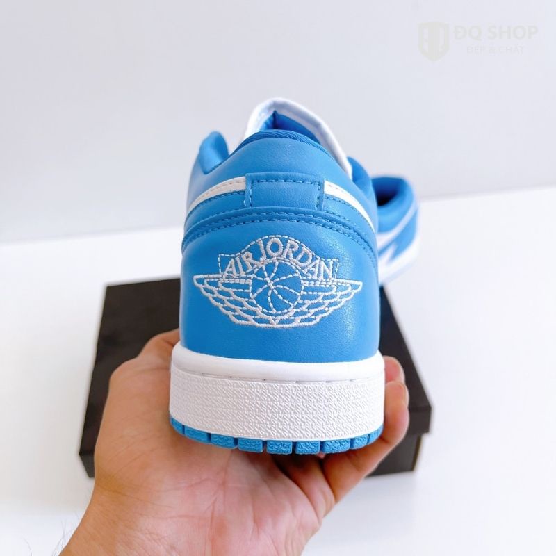 Giày Sneaker Nam Nữ JD1, Giày Thể Thao Nike Jordan UNC Xanh Dương JD1 Đế Khâu Da Cao Cấp | WebRaoVat - webraovat.net.vn