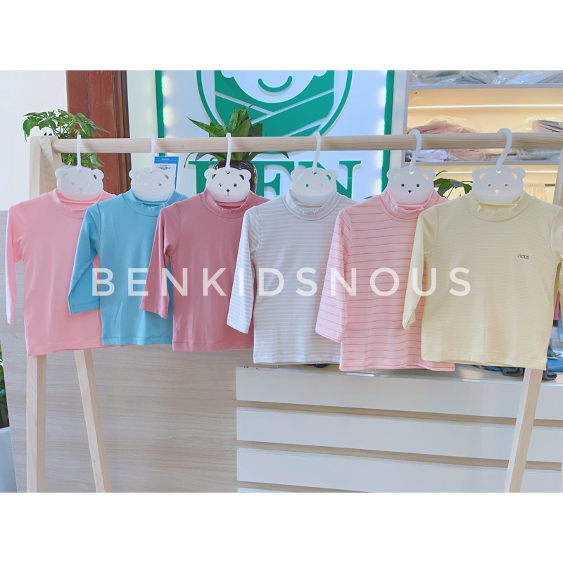 NOUS - Áo giữ nhiệt Nous cổ 3cm bé trai/bé gái