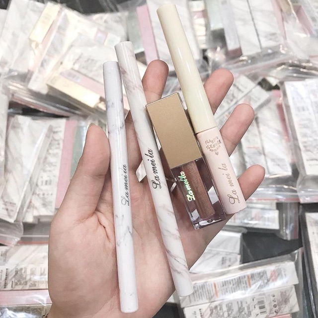 Bộ 4 sản phẩm make-up mắt LAMEILA Skinny Microcara | BigBuy360 - bigbuy360.vn