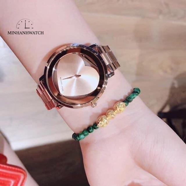 ĐỒNG HỒ NỮ MI.CHAEL KORS MẶT TRÁI TIM MK3620 MK3622 MK3623